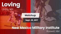 Matchup: Loving vs. New Mexico Military Institute  2017