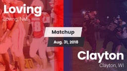 Matchup: Loving vs. Clayton  2018