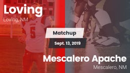 Matchup: Loving vs. Mescalero Apache  2019