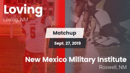 Matchup: Loving vs. New Mexico Military Institute  2019