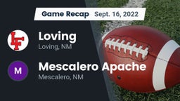 Recap: Loving  vs. Mescalero Apache  2022