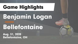 Benjamin Logan  vs Bellefontaine  Game Highlights - Aug. 31, 2020