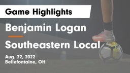 Benjamin Logan  vs Southeastern Local  Game Highlights - Aug. 22, 2022