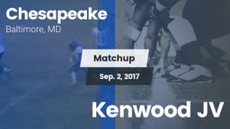 Matchup: Chesapeake vs. Kenwood JV 2017