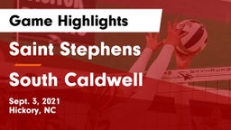 Saint Stephens  vs South Caldwell Game Highlights - Sept. 3, 2021