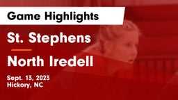 St. Stephens  vs North Iredell Game Highlights - Sept. 13, 2023