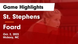 St. Stephens  vs Foard Game Highlights - Oct. 2, 2023