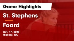 St. Stephens  vs Foard Game Highlights - Oct. 17, 2023