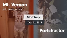 Matchup: Mt. Vernon vs. Portchester  2016
