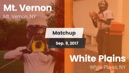 Matchup: Mt. Vernon vs. White Plains  2017