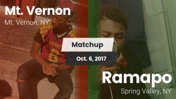 Matchup: Mt. Vernon vs. Ramapo  2017
