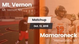 Matchup: Mt. Vernon vs. Mamaroneck  2018