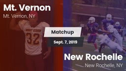 Matchup: Mt. Vernon vs. New Rochelle  2019