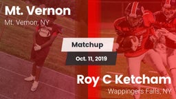 Matchup: Mt. Vernon vs. Roy C Ketcham 2019