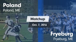 Matchup: Poland  vs. Fryeburg  2016