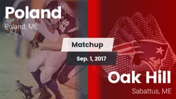 Matchup: Poland  vs. Oak Hill  2017