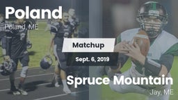 Matchup: Poland  vs. Spruce Mountain  2019
