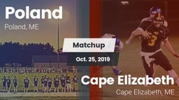 Matchup: Poland  vs. Cape Elizabeth  2019