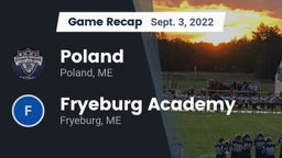 Recap: Poland  vs. Fryeburg Academy 2022