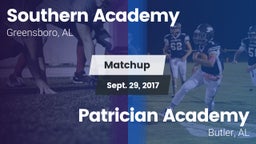 Matchup: Southern Academy vs. Patrician Academy  2017