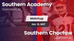 Matchup: Southern Academy vs. Southern Choctaw  2017