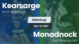 Matchup: Kearsarge vs. Monadnock  2017
