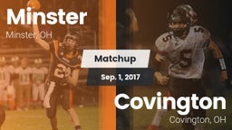 Matchup: Minster  vs. Covington  2017