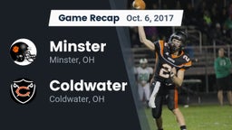 Recap: Minster  vs. Coldwater  2017