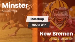 Matchup: Minster  vs. New Bremen  2017