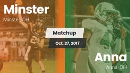 Matchup: Minster  vs. Anna  2017