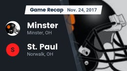 Recap: Minster  vs. St. Paul  2017