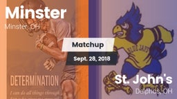 Matchup: Minster  vs. St. John's  2018