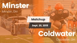 Matchup: Minster  vs. Coldwater  2019