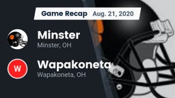 Recap: Minster  vs. Wapakoneta  2020