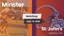 Matchup: Minster  vs. St. John's  2020