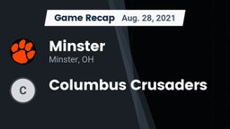 Recap: Minster  vs. Columbus Crusaders 2021