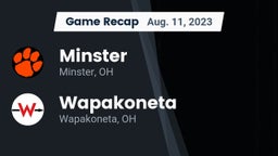 Recap: Minster  vs. Wapakoneta  2023