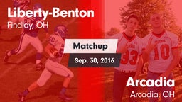 Matchup: Liberty-Benton vs. Arcadia  2016