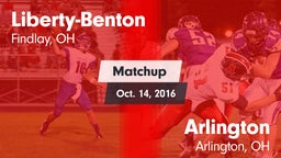 Matchup: Liberty-Benton vs. Arlington  2016