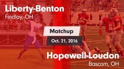 Matchup: Liberty-Benton vs. Hopewell-Loudon  2016