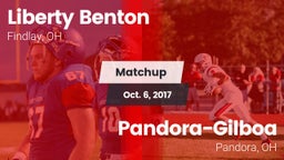 Matchup: Liberty Benton High vs. Pandora-Gilboa  2017