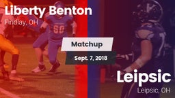 Matchup: Liberty Benton High vs. Leipsic  2018