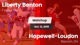 Matchup: Liberty Benton High vs. Hopewell-Loudon  2018