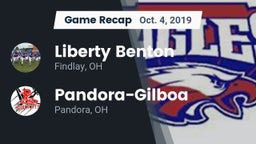 Recap: Liberty Benton  vs. Pandora-Gilboa  2019