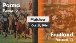 Matchup: Parma vs. Fruitland  2016