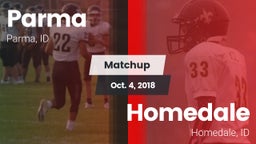 Matchup: Parma vs. Homedale  2018