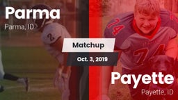 Matchup: Parma vs. Payette  2019