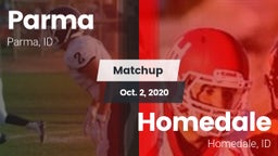 Matchup: Parma vs. Homedale  2020