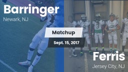 Matchup: Barringer vs. Ferris  2017