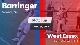 Matchup: Barringer vs. West Essex  2017